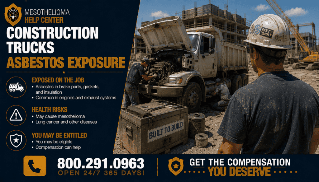 Civilian Contractor Construction Trucks – Asbestos Exposure - Mesothelioma
