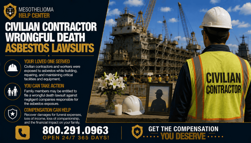 Civilian Contractor Wrongful Death Asbestos Lawsuits - Mesothelioma