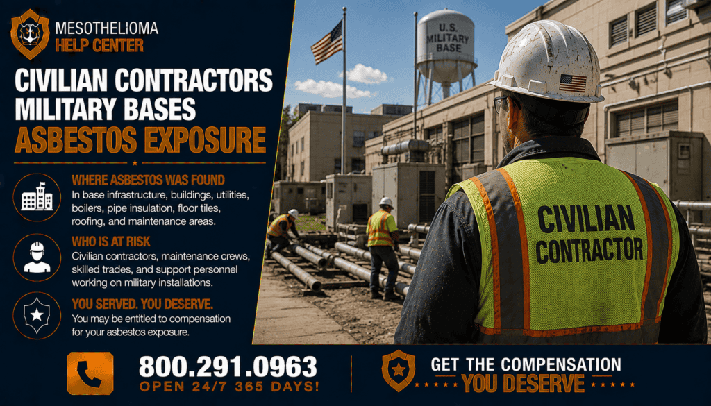 Civilian Contractors Military Bases Asbestos Exposure - Mesothelioma