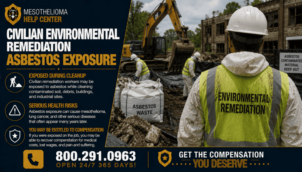Civilian Environmental Remediation Asbestos Exposure - Mesothelioma