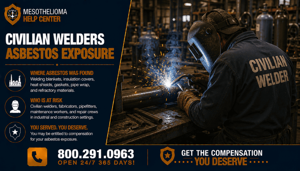 Civilian Welders Asbestos Exposure - Mesothelioma