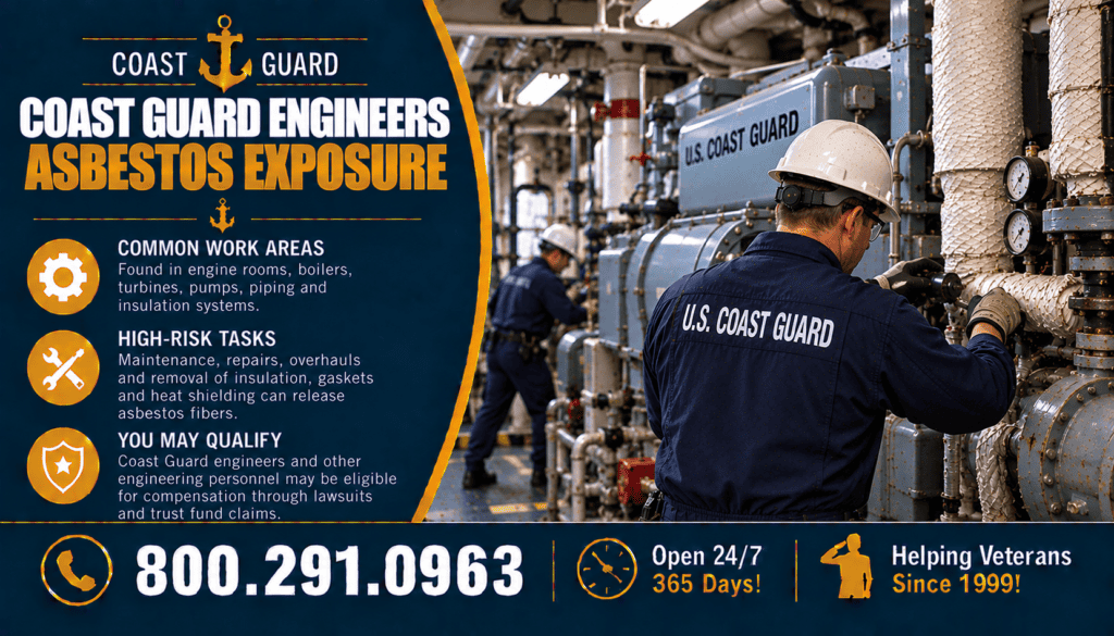Coast Guard Engineers Asbestos Exposure - Mesothelioma