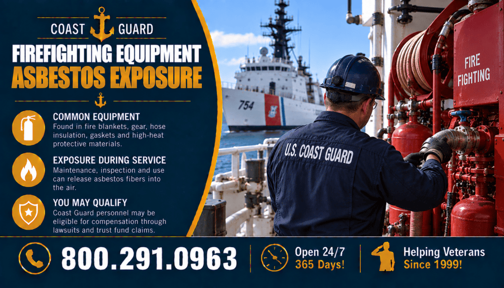 Coast Guard Firefighting Equipment Asbestos Exposure - Mesothelioma Lawsuit