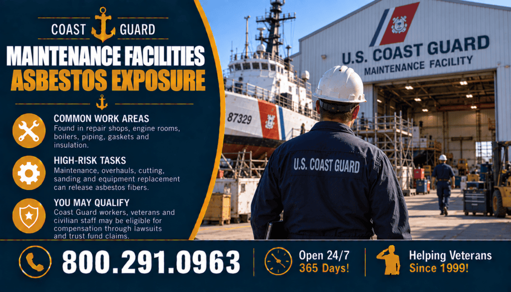 Coast Guard Maintenance Facilities Asbestos Exposure - Mesothelioma