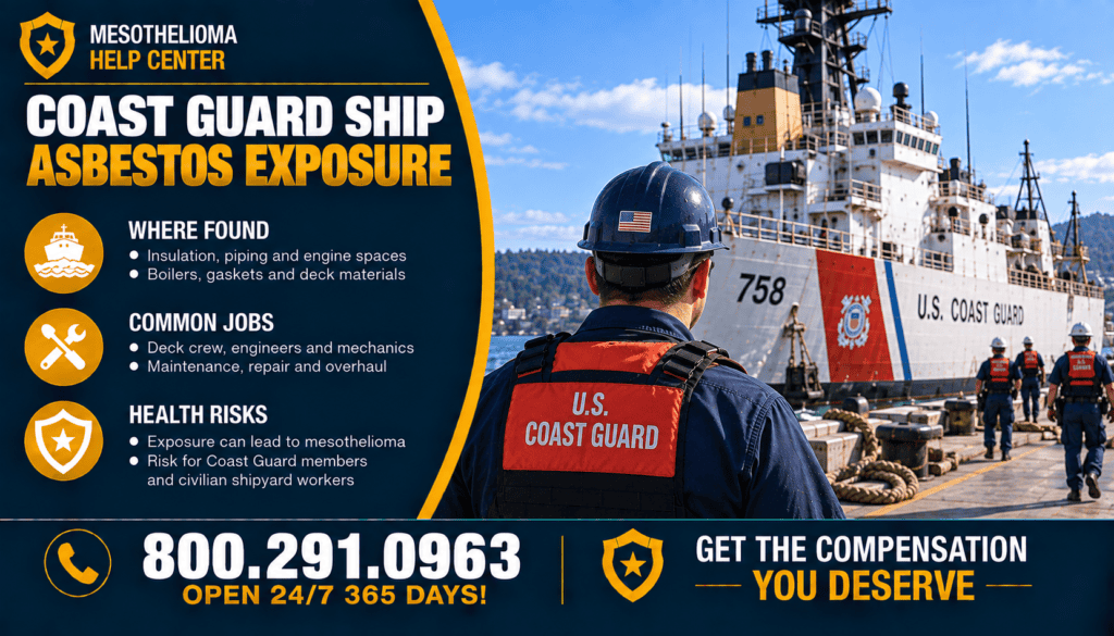 Coast Guard Ship Asbestos Exposure - Mesothelioma