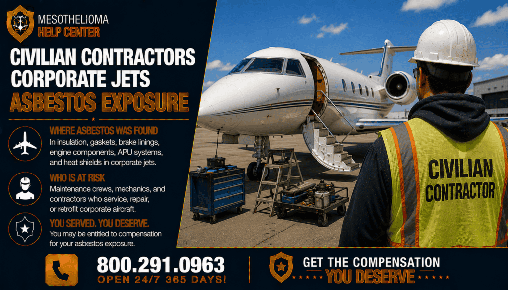 Corporate Jets Asbestos Exposure - Mesothelioma