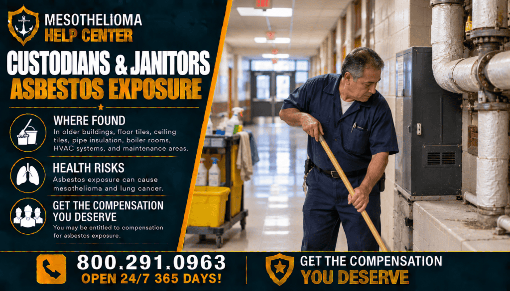 Custodians & Janitors Asbestos Exposure - Mesothelioma