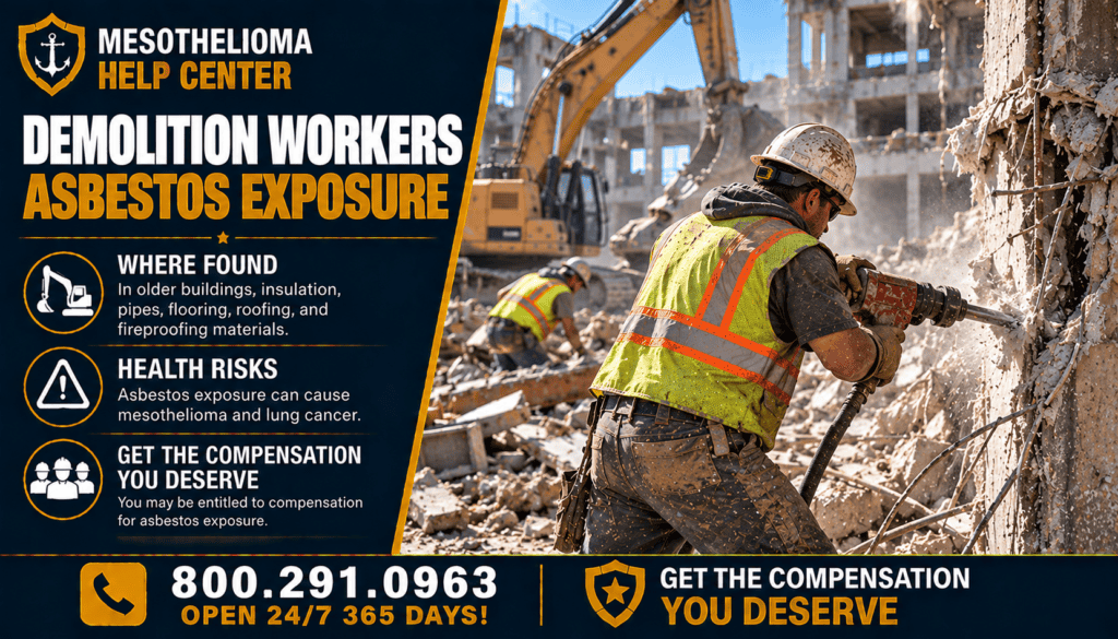 Demolition Workers Asbestos Exposure - Mesothelioma