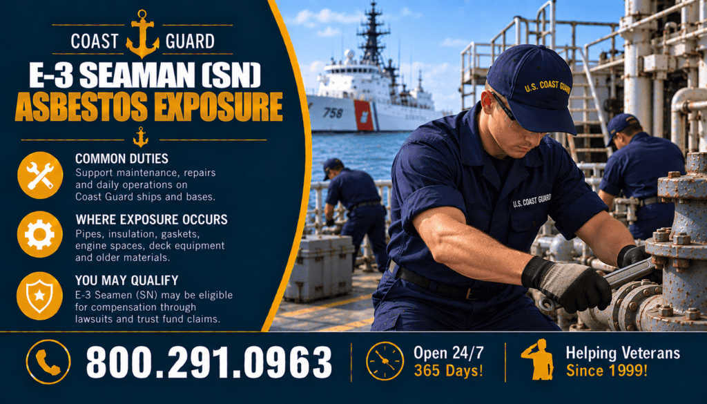 E-3 — Seaman (SN) Asbestos Exposure - Mesothelioma