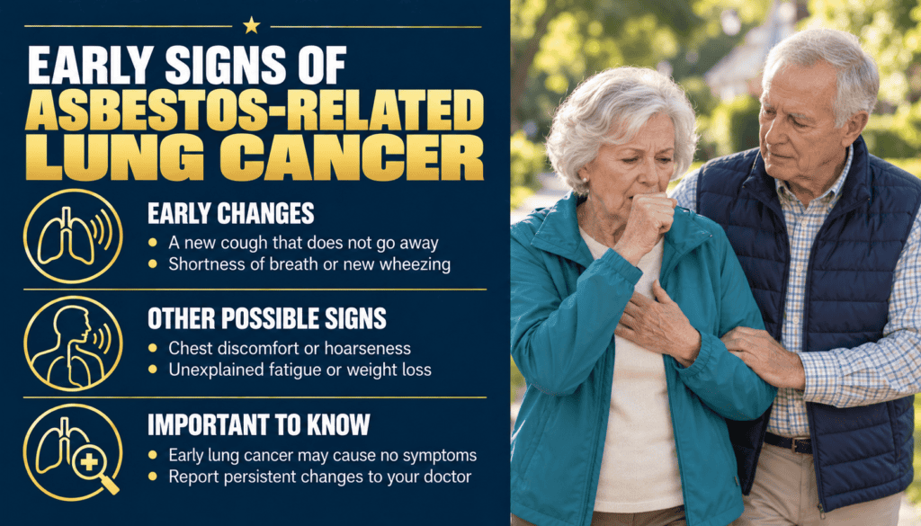 Early Signs of Asbestos-Related Lung Cancer