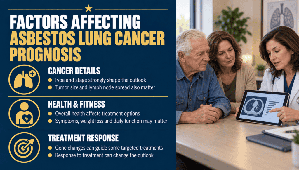 Factors Affecting Asbestos Lung Cancer Prognosis