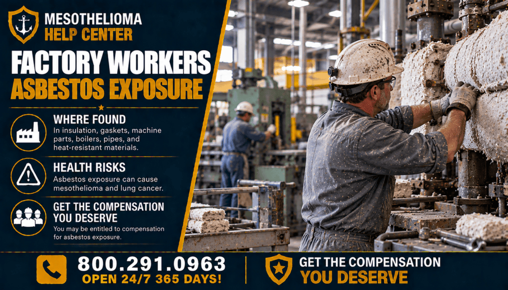 Factory Workers Asbestos Exposure - Mesothelioma
