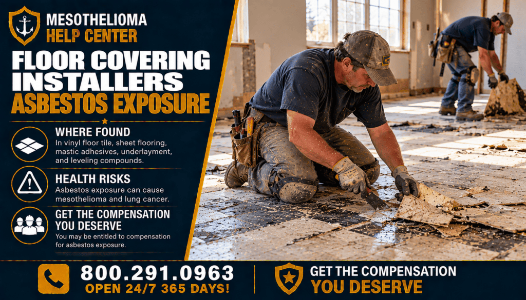 Floor Covering Installers Asbestos Exposure - Mesothelioma