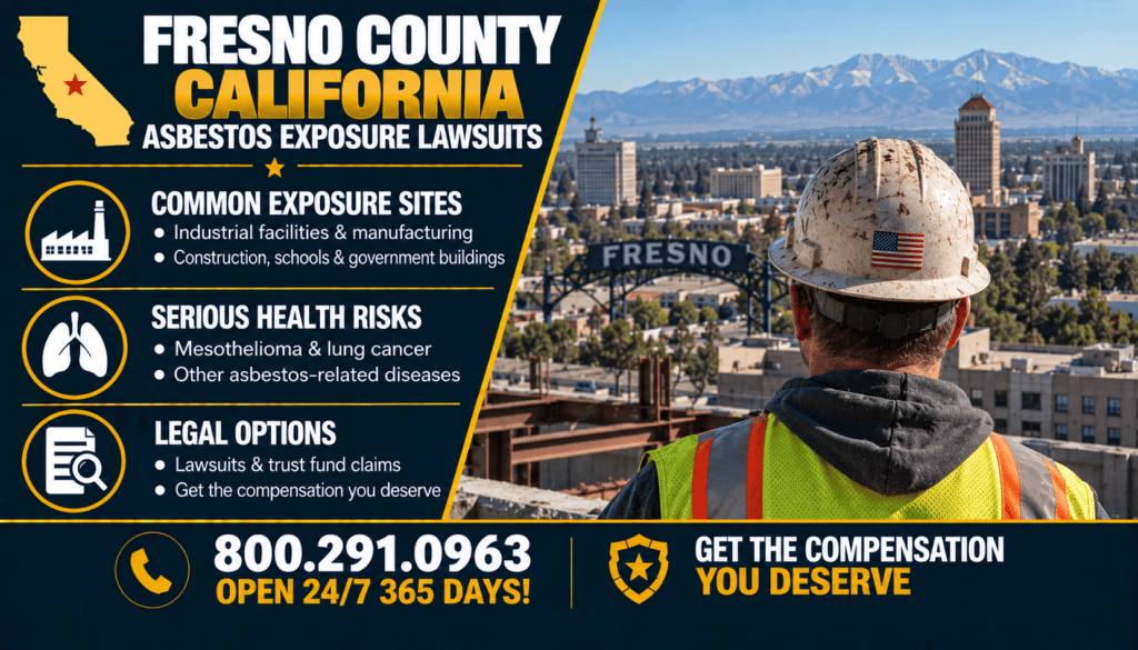 Fresno County, California Asbestos Exposure Lawsuits - Mesothelioma