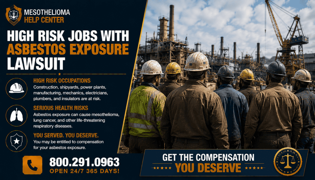 High Risk Jobs With Asbestos Exposure Lawsuit - Mesothelioma
