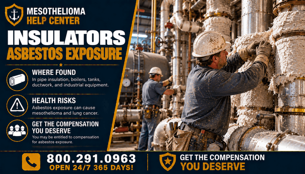 Insulators Asbestos Exposure - Mesothelioma