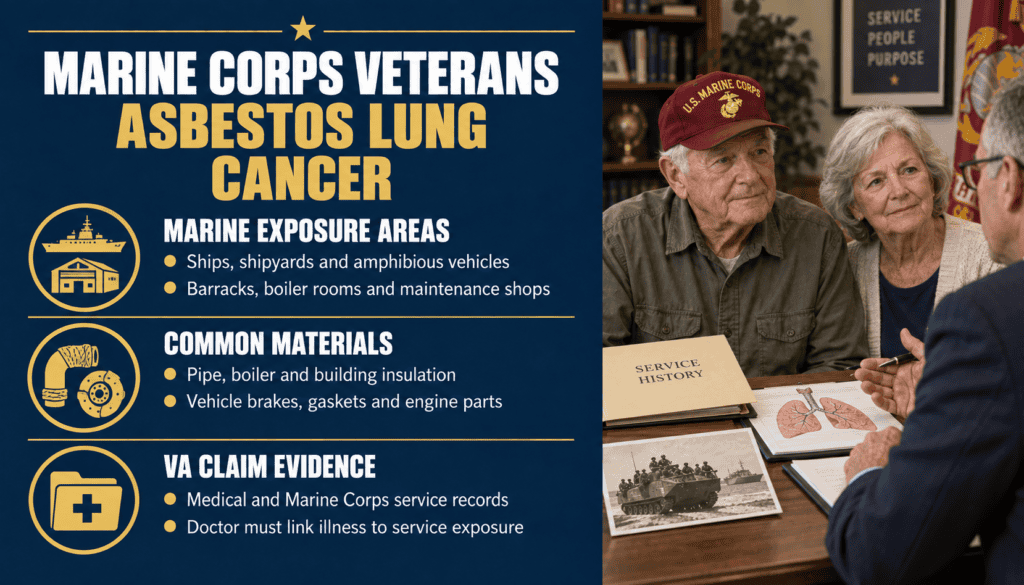 Marine Corps Veterans Asbestos Lung Cancer