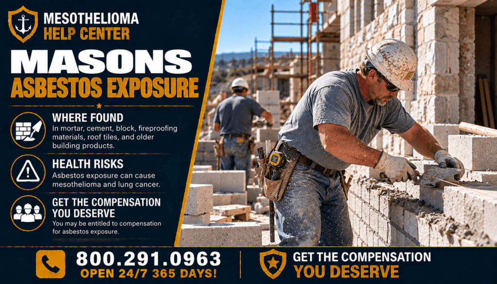 Masons Asbestos Exposure - Mesothelioma
