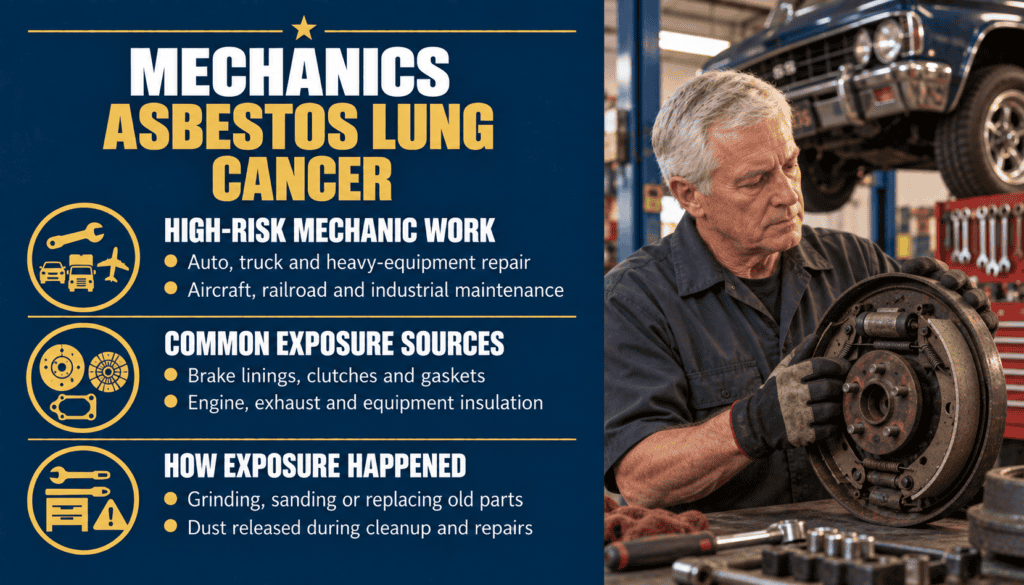 Mechanics Asbestos Lung Cancer