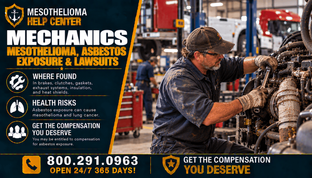 Mechanics Mesothelioma Asbestos Exposure Lawsuit - Mesothelioma