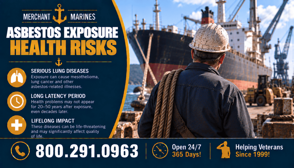 Merchant Marine Asbestos Exposure Health Risks - Mesothelioma
