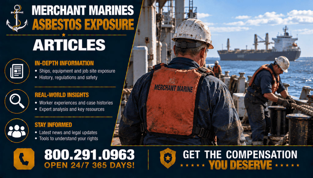 Merchant Marines Asbestos Exposure Articles - Mesothelioma