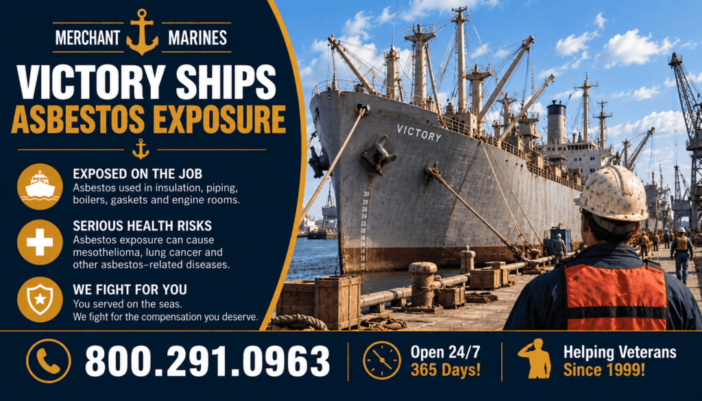Merchant Marines Victory Ships Asbestos Exposure - Mesothelioma