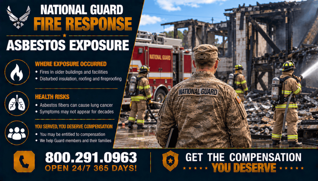 National Guard Fire Response Asbestos Exposure Mesothelioma Lawsuit