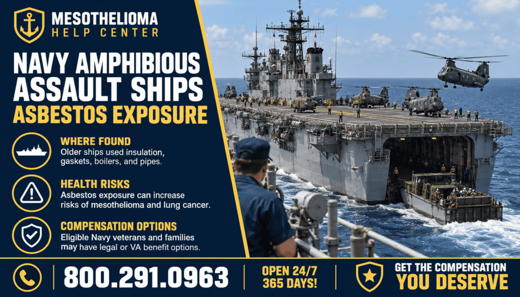 Navy Amphibious Assault Ships Asbestos Exposure - Mesothelioma