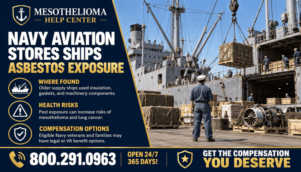 Navy Aviation Store Ship Asbestos Exposure - Mesothelioma