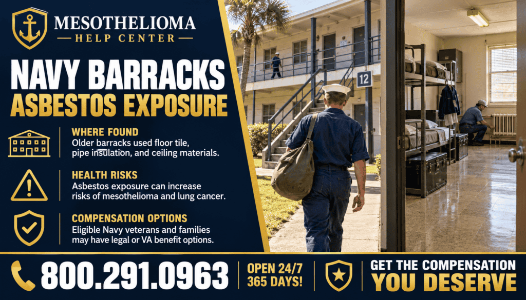Navy Barracks Asbestos Exposure - Mesothelioma