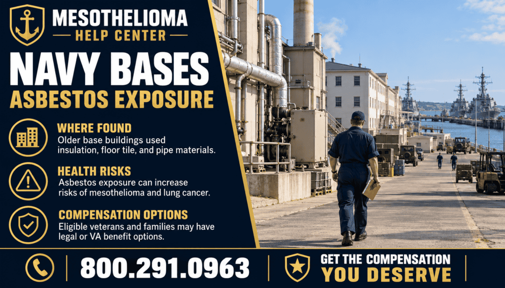 Navy Bases Asbestos Exposure - Mesothelioma