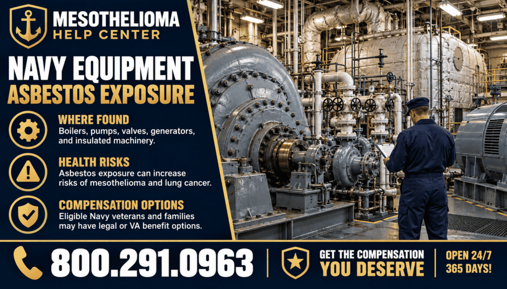 Navy Equipment Asbestos Exposure - Mesothelioma Lawsuit