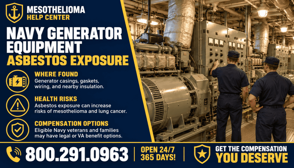 Navy Generator Equipment Asbestos Exposure - Mesothelioma