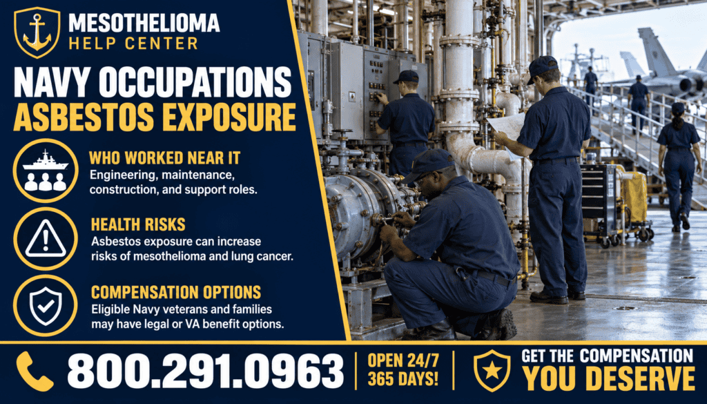 Navy Occupations Asbestos Exposure - Mesothelioma Lawsuit