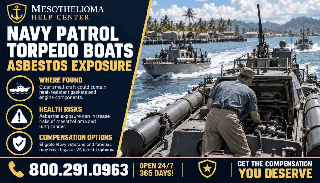 Navy Patrol Torpedo Boats Asbestos Exposure - Mesothelioma
