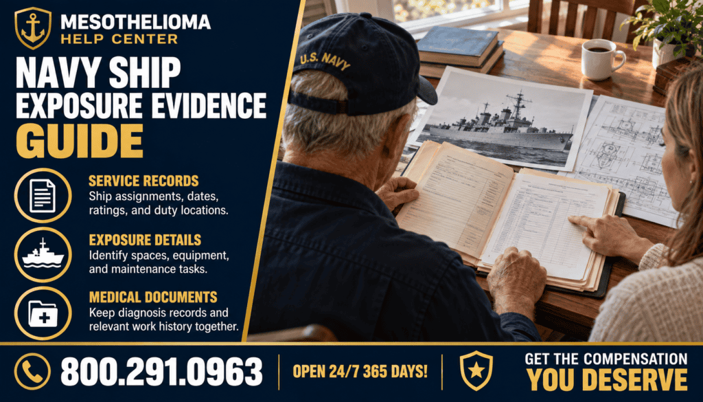 Navy Ship Exposure Evidence Guide - Mesothelioma