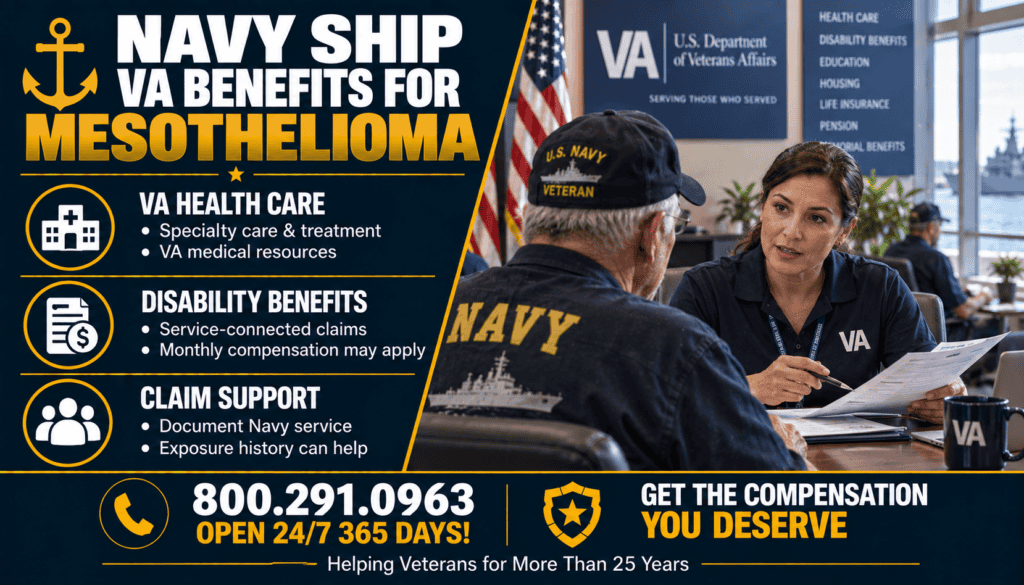 Navy Ship VA Benefits for Mesothelioma