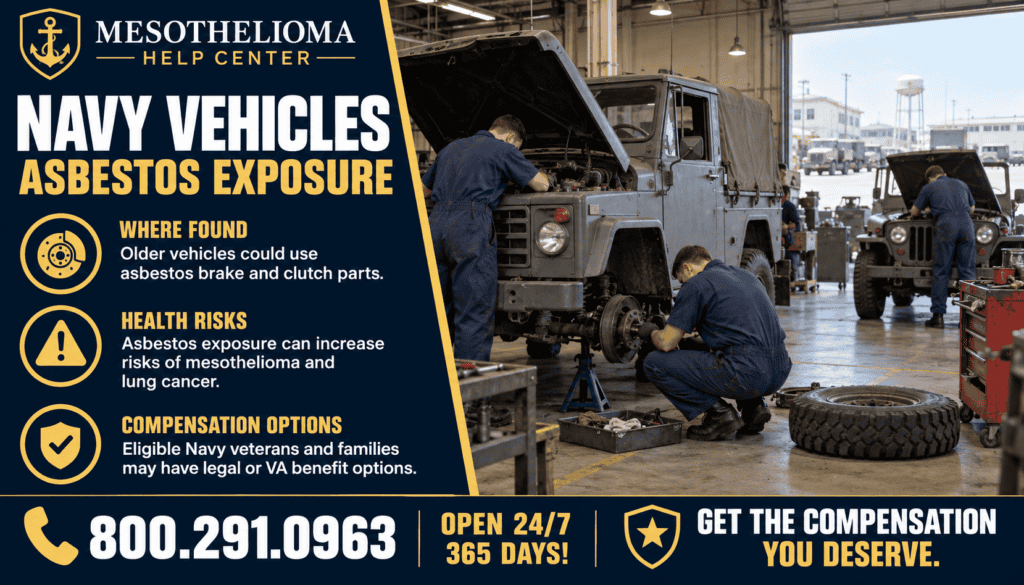 Navy Vehicles Asbestos Exposure - Mesothelioma