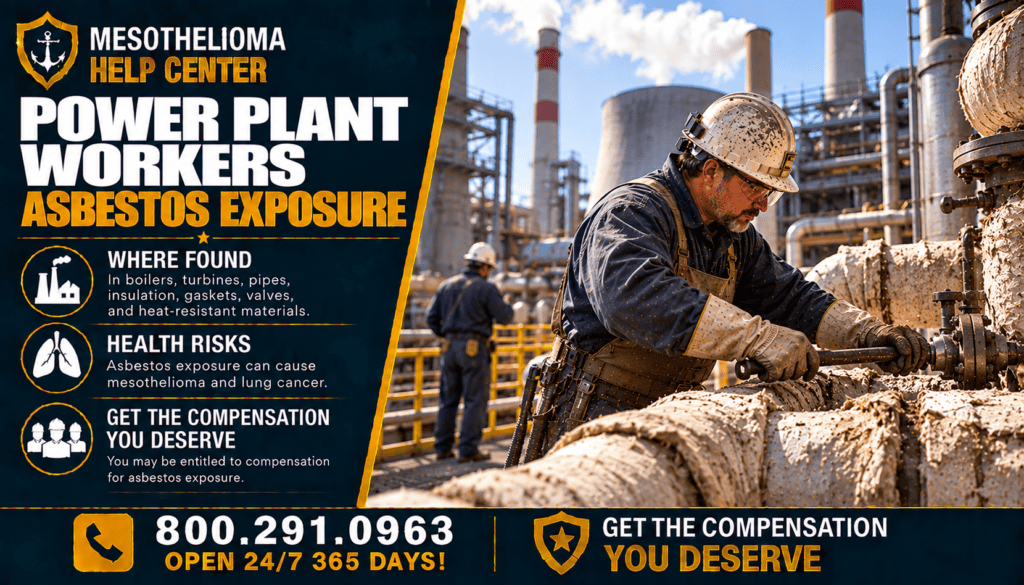 Power Plant Workers Asbestos Exposure - Mesothelioma