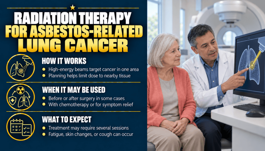 Radiation Therapy for Asbestos-Related Lung Cancer