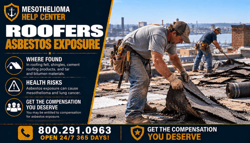 Roofers Asbestos Exposure - Mesothelioma