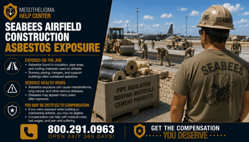 Seabees Airfield Construction Asbestos Exposure - Mesothelioma