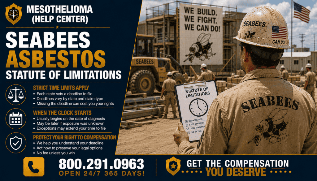Seabees Asbestos Statute of Limitations - Mesothelioma