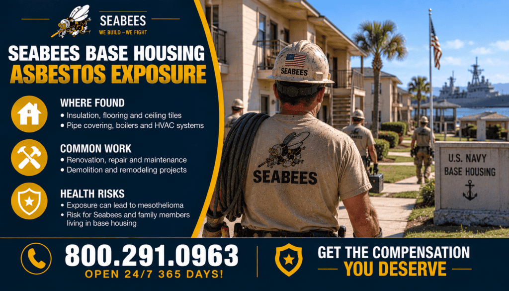 Seabees Base Housing Asbestos Exposure - Mesothelioma