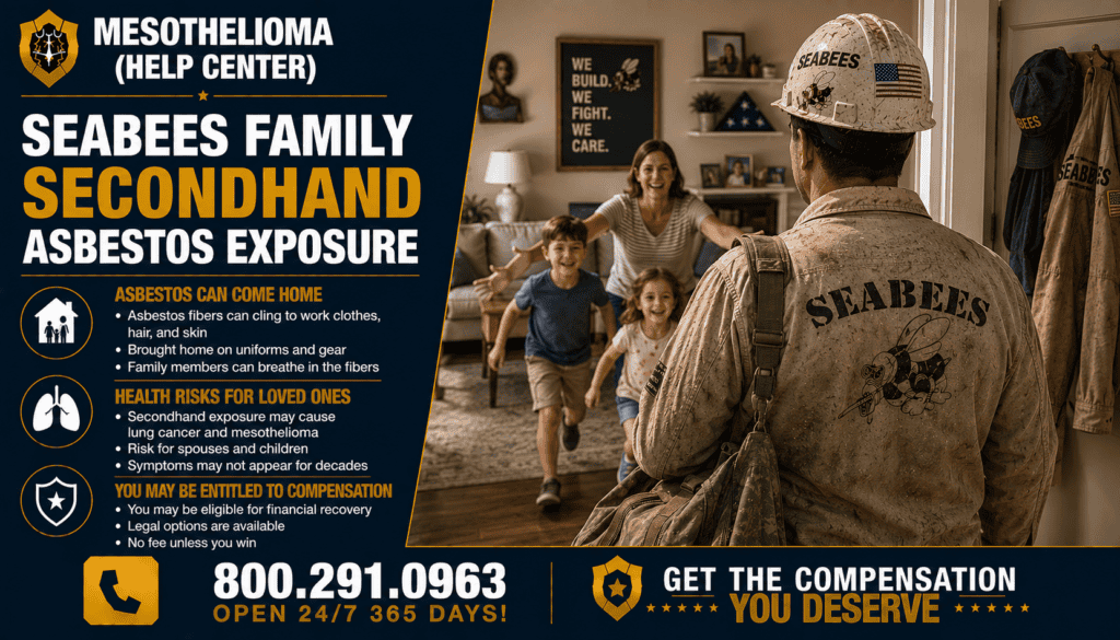 Seabees Family Secondhand Asbestos Exposure - Mesothelioma
