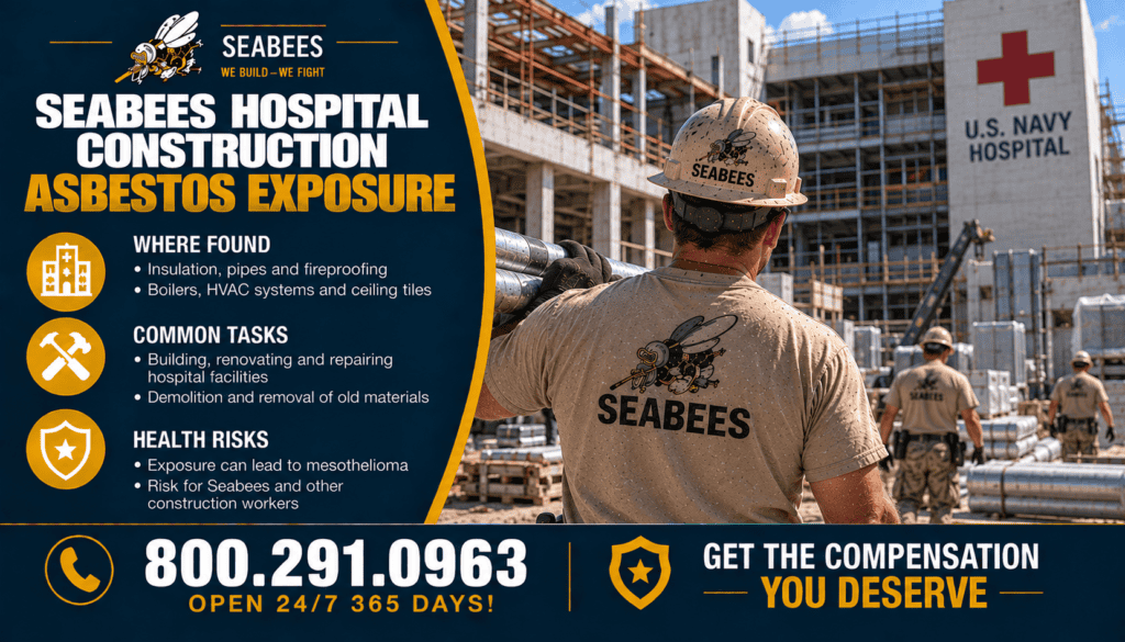 Seabees Hospital Construction Asbestos Exposure - Mesothelioma