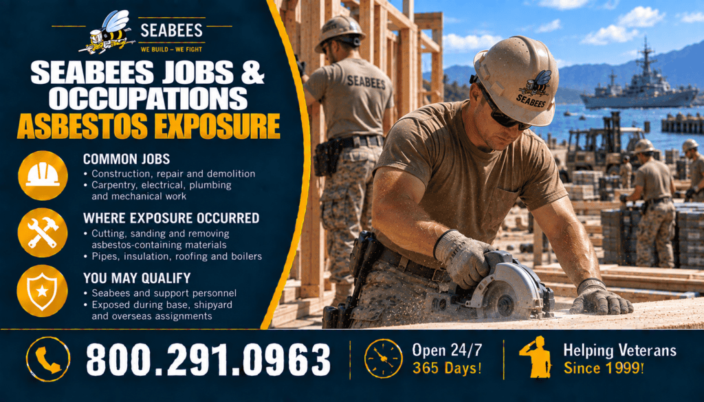 Seabees Jobs & Occupations Asbestos Exposure - Mesothelioma