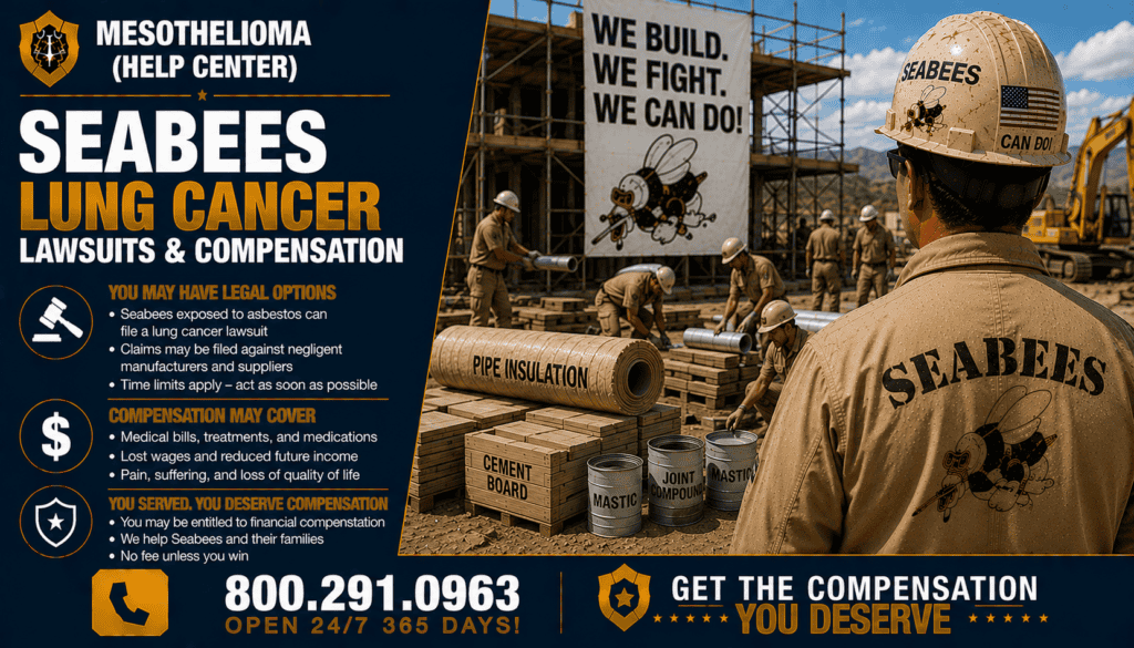 Seabees Lung Cancer Lawsuits & Compensation - Mesothelioma and Lung Cancer