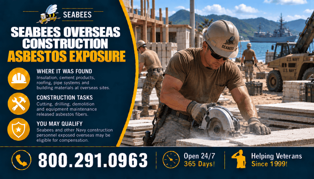 Seabees Overseas Construction Asbestos Exposure - Mesothelioma